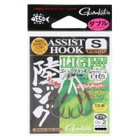 GAMAKATSU Assist Hook Shore Jig Light Double [Nano Smooth Coat] #10 S (2pcs)