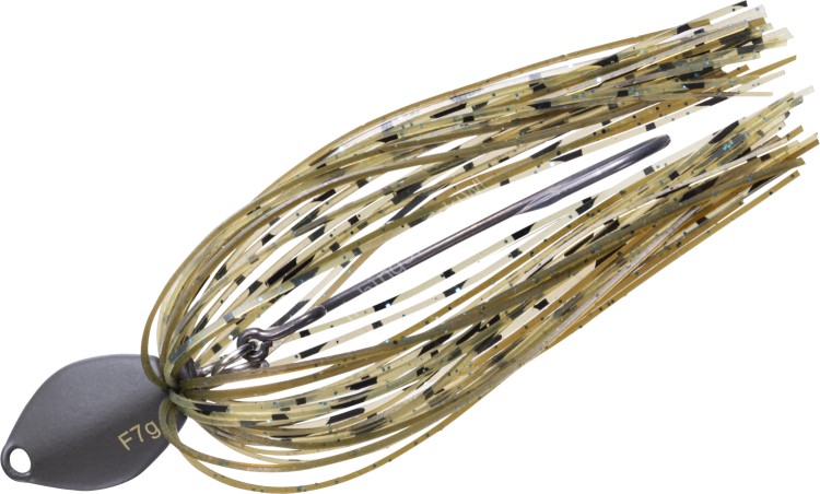 DAIWA Steez Flex Jig 15g #Green Pumpkin Blue Flake