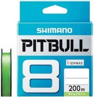 SHIMANO PL-M68R Pitbull 8 [Lime Green] 200m #0.6 (14.5lb)