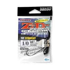 DECOY Zero-dan Flash Straight ZF-2 [NS Black] #1/0 (1pcs)