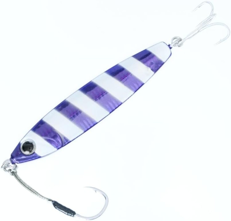 ZEAKE Z_Sardine 20g #ZS013 Purple Zebra Glow