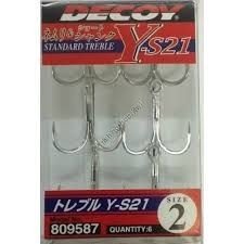 DECOY Treble Y-S21 [Tin] #2 (6pcs) Discontinued
