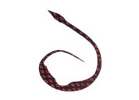 START Silicone Necktie Magical Jr. #33 黑色 红色 SK (3个)