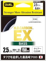 DUEL H.D. Carbon EX Bass [Clear] 150m #0.6 (2.5lb)