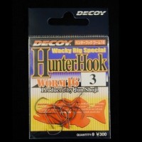 DECOY Worm16 Hunter Hook #3 Mat Black