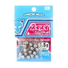 JACKALL Suisui Swim Jig Head 1.5g (15pcs)