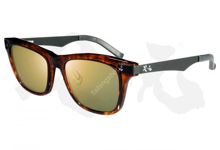 DEPS Jigen Verifyne Demi Frame Mate Black Temple TRUEVIEW SPORTS / GOLD MIRROR