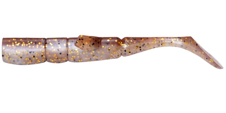 MEGABASS Bottom Slash Plus Shad 5'' #Haze (5pcs)