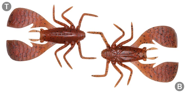 MEGABASS Fuwabug 1.8'' #Ebi Miso Red Flake (6pcs)