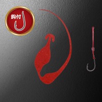 MATSUOKA SPECIAL Single Swim with Hook #Super Red Gold