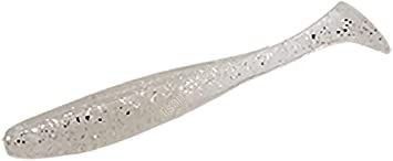 BAIT BREATH Egg Tail Shad 2.8 #123 Clear White / Silver