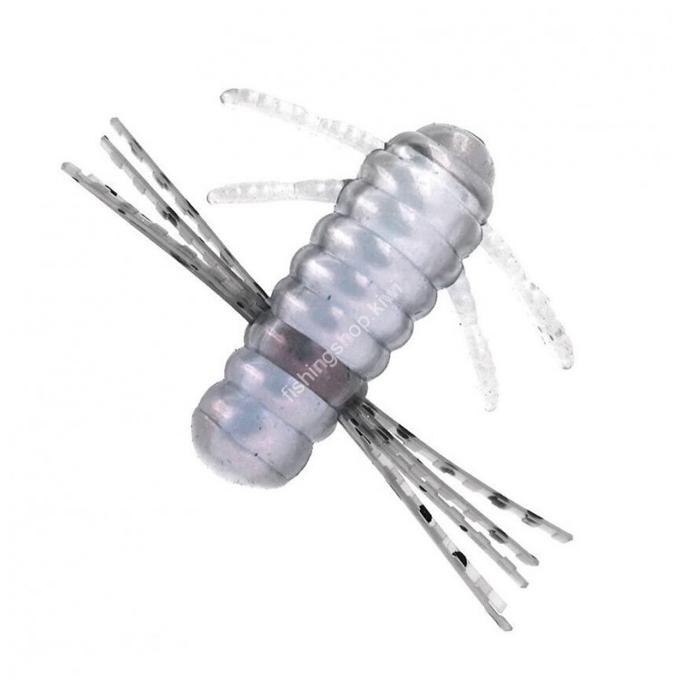 BERKLEY PowerBait Aoki Mushi 1.5inch #PWSM Pearl White Smoke