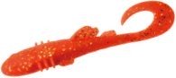 BAIT BREATH BeTanCo Curly Tail 3" #S839 Orange / Gold