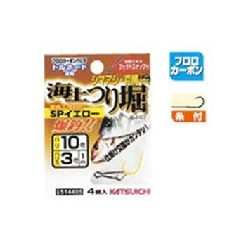 DECOY Kaijo Tsuribori SP KJ-07 [Yellow] 7-2.5 (4pcs)
