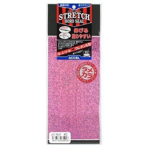 ACCEL Stretch Holo Seal Mekara LC-04 Magenta
