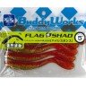 BUDDY WORKS Flag Shad 5 WRG Wild Red Gold