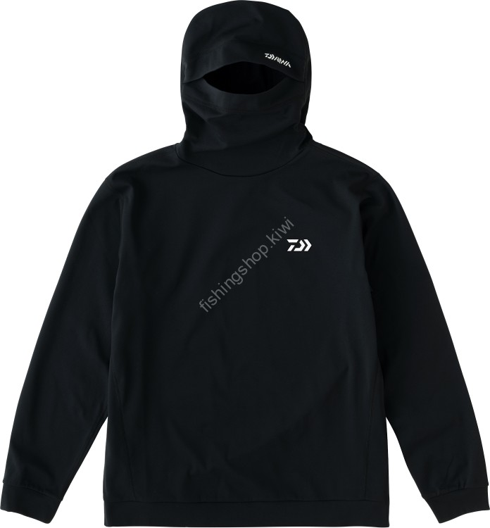 DAIWA DE-9223 Light Stretch Hoodie (Black) L