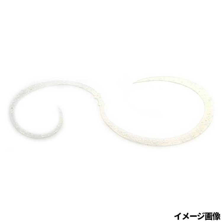 RISE JAPAN Namidama Necktie Choudo Yo Curly #NC16 UV Clear Silver Glitter
