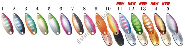 FOREST Miu Native Series 3.5g #02 Black Silver Yamame Trout