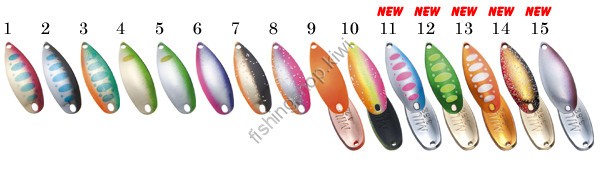 FOREST Miu Native Series 3.5g #02 Black Silver Yamame Trout