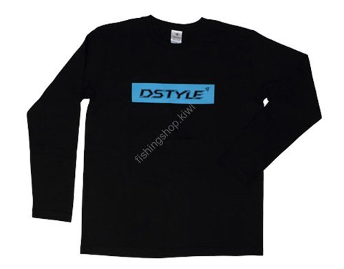 Dstyle BOX LOGO Long T-SHIRT BK M