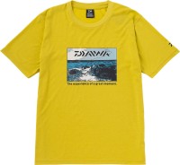 DAIWA DE-6123 Graphic T-Shirt Sarashi (Smoke Yellow) W.M