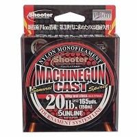 SUNLINE Shooter Machine Gun Cast [New At Brown] 150m #5 (20lb)