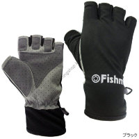 Fishman 5 Fingerless Gloves M BK