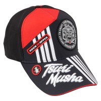 TSURI MUSHA C026 Patch Cap [Black/Red] Free