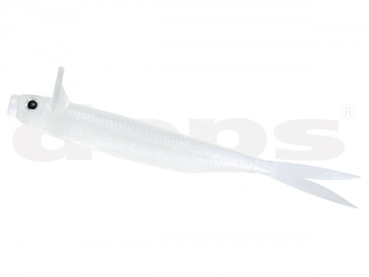 DEPS Frilled Shad 4.7" #148 Salt Clear