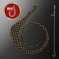 MATSUOKA SPECIAL Mega Mugen 185mm with Hooks #Black Gold Lame