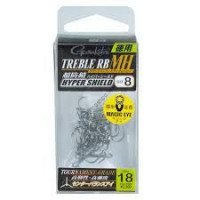 GAMAKATSU Treble RB MH [Hyper Shield] #7 0.44g Value Pack (18pcs)