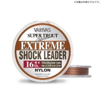 VARIVAS Super Trout Advanced Extreme Shock Leader Nylon [Brown] 30m #4 (16lb)