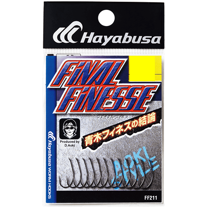 HAYABUSA Final Finesse [Black Nickel] #10 (12pcs)