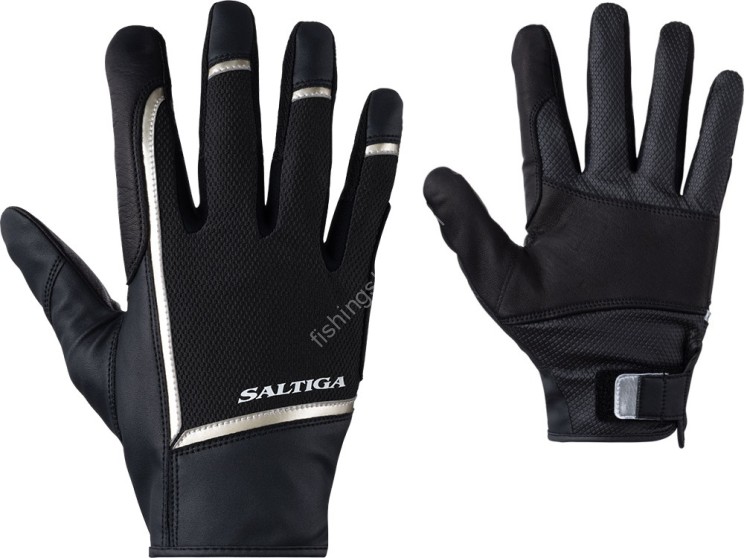 DAIWA DG-7323 Saltiga Power Gloves #Saltiga Black M