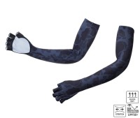SHIMANO GL-600V Sun Protection Long Gloves 5 (Black Duck Camo) S