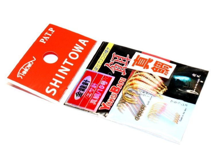 SHINTOWA Yokubari Bait Hook True Sea Bream Hook #10