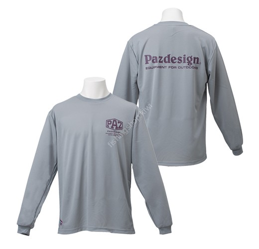 PAZDESIGN PCT-023 Pazdesign Dry Long T-Shirt (Gray) L