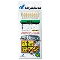 HAYABUSA HS436 Ichioshi Sabiki Nigata Mame Aji Shiro Skin #3-0.8