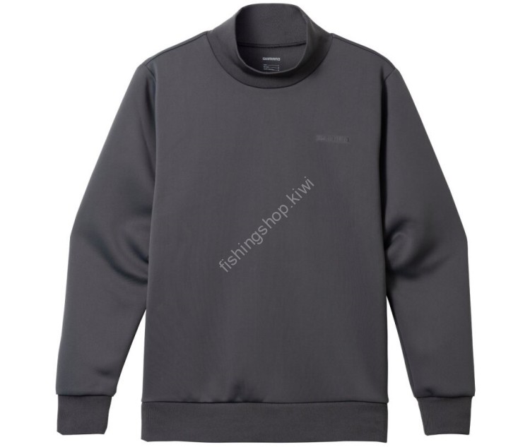 SHIMANO SH-031W Air Sweater Mock Neck (Charcoal) M