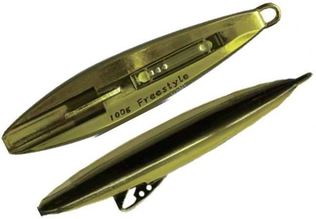 LUMICA xtrada A21712 Freestyle RF Inchiku Jig 150g #Gold Brown w Pink Skirt