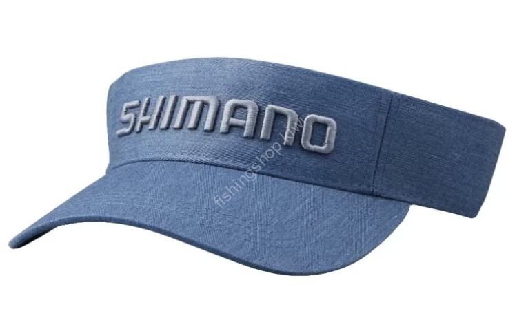 SHIMANO CA-009V Twill Sun Visor Heather Blue S