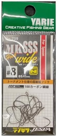 YARIE MK Hook SSS Wide 739 (15pcs)