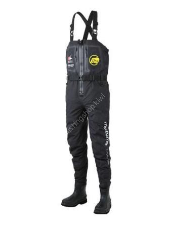 MAZUME Fully Open Boot Foot Waders LL #Black