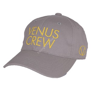 XESTA VenusCrew Curved Visor Cap [Gray] Free