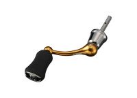 SLP WORKS Daiwa Machine Cut Shaft Handle Set 40mm #Gold