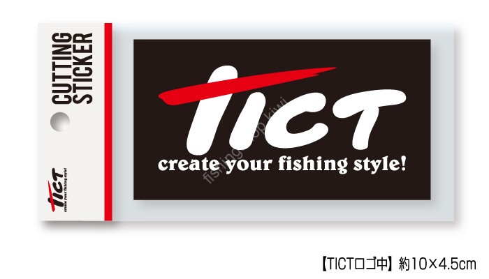 TICT Cutting Sticker "TICT Logo" M