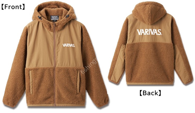 VARIVAS Boa Jacket Hoodie VAAW-34 Mocha Brown L