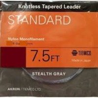 TIEMCO Standard Leader 2X [Stealth Gray] 7.5ft