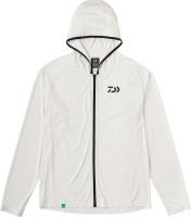 DAIWA DE-5224 Bug Blocker Full Zip Shirt (White) XL
